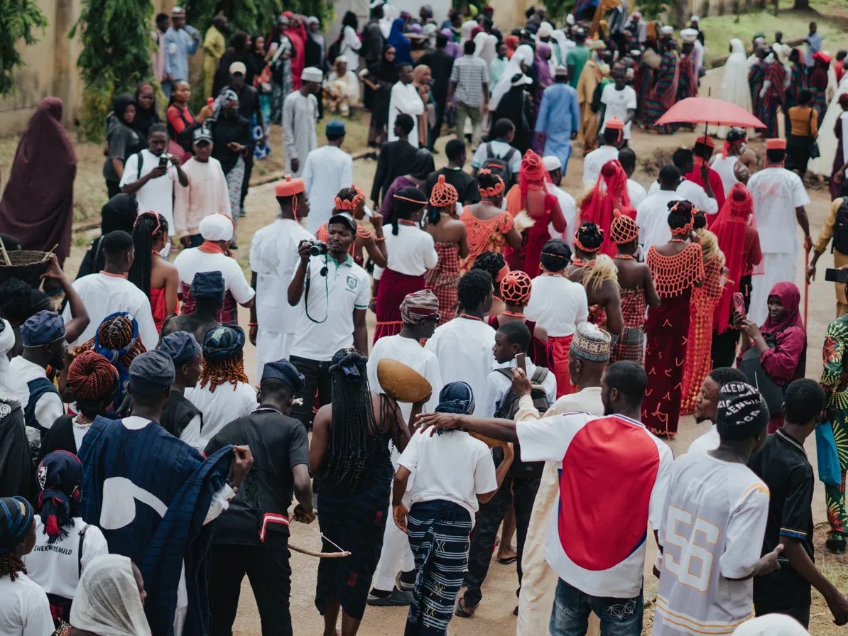 Tiger Club exploring a cultural festival crowd